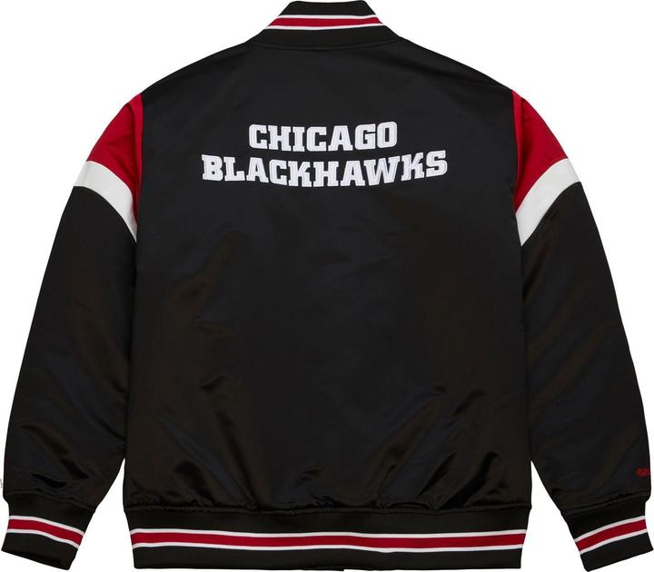 Produktbild Mitchell & Ness M&N Heavyweight Satin Jacke NHL Chicago Blackhawks - S (S)