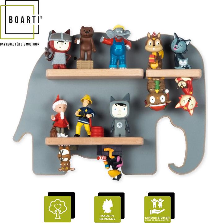 Produktbild VCM Regal Elefant Kinder Toniebox Tonies