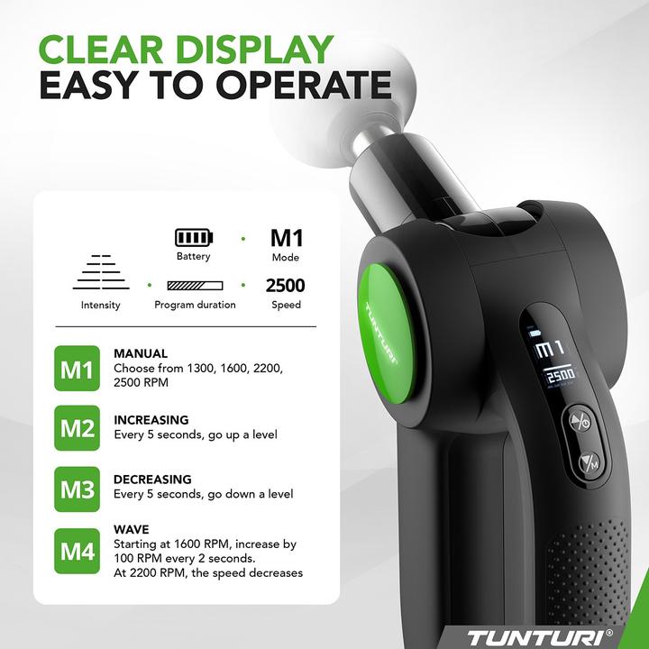 Image du produit Tunturi Massage Gun Pistole MG70 PRO