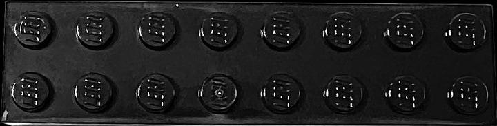 Image du produit LEGO 2x8 briques noires - 3007 NOUVEAU! Quantité 100x (3007, LEGO Classic)