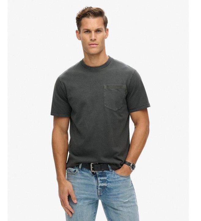 Immagine prodotto Superdry T-shirt con tasca e cuciture a contrasto (L)