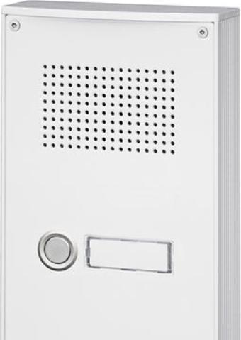 Image du produit Telecom Behnke Série 5 Ensemble AP avec un bouton d'appel (blanc).
