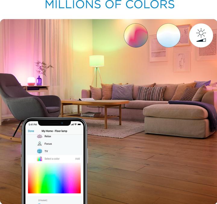 Actual product image WiZ Colors (E27, 13 W, 1521 lm, 1 x, E)