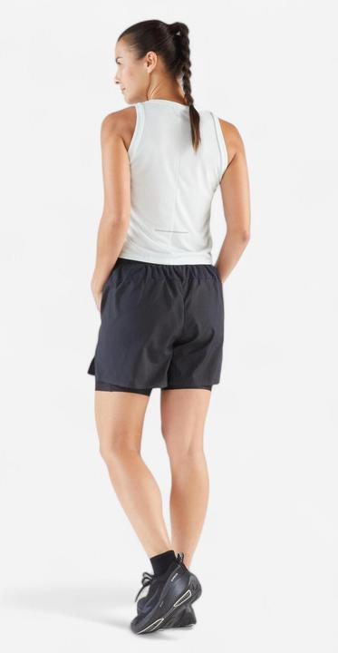 Actual product image Kiprun Laufshorts 2-in-1 Damen - Run 500 (S)