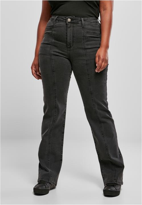 Immagine prodotto Urban Classics Pantaloni di jeans a vita alta con spacco - 16503 (27)