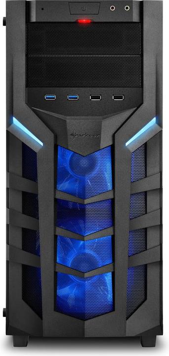 Actual product image Sharkoon DG7000-G BLUE (ATX)