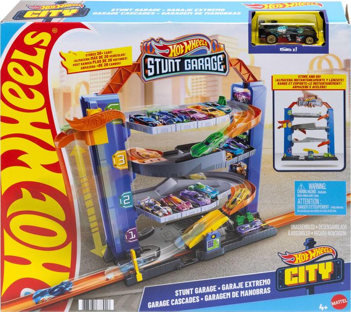 Actual product image Hot Wheels Stunt Garage, play set