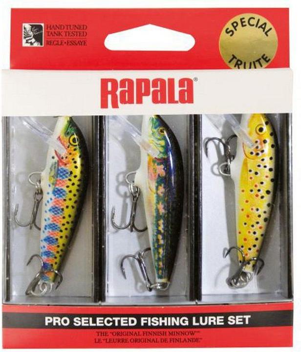 Rapala Top Special Truite Set Elritze-Kit - Perfekt für Angler!