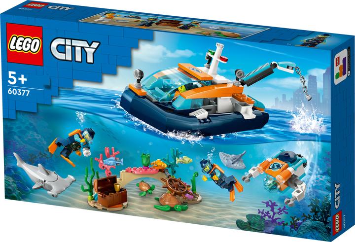 Produktbild LEGO Meeresforscher-Boot (60377, LEGO City)