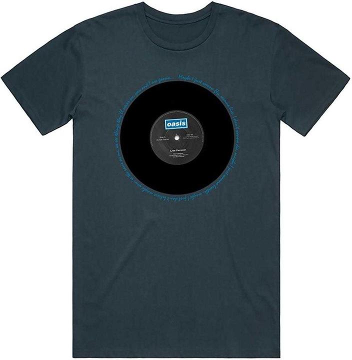 Oasis Adult Live Forever Single T-shirt (XXL)