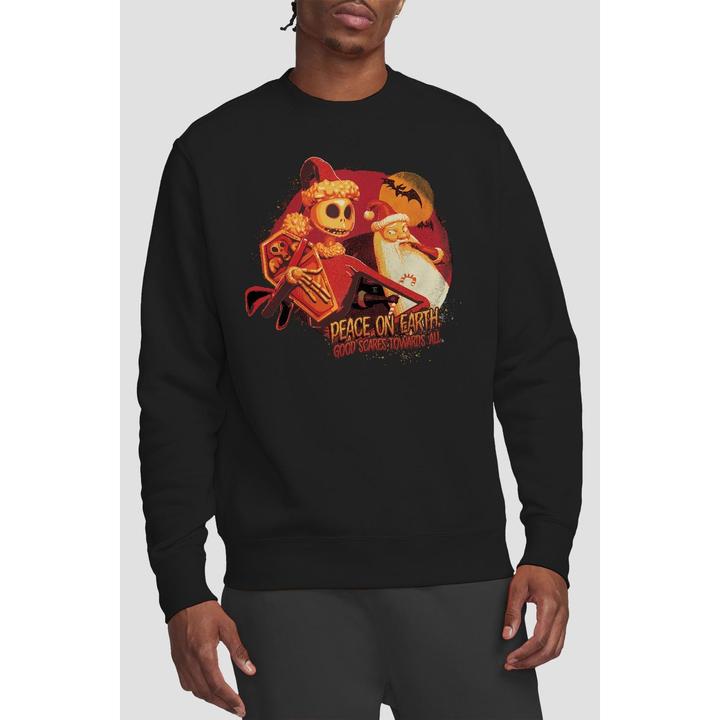 Produktbild The Nightmare Before Christmas Good Scares Towards All Sweatshirt (L)
