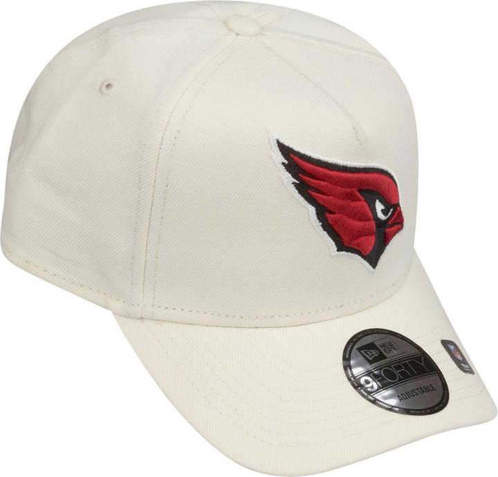 Immagine prodotto New Era Cappello 9Forty con cornice ad A - Arizona Cardinals bianco cromo (Taglia unica)