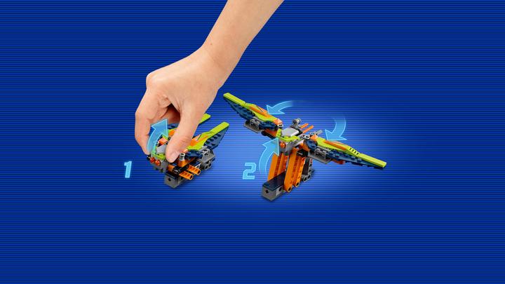 Actual product image LEGO Nexo Knights Aaron's Climbing Maid (70355, LEGO Nexo Knights)