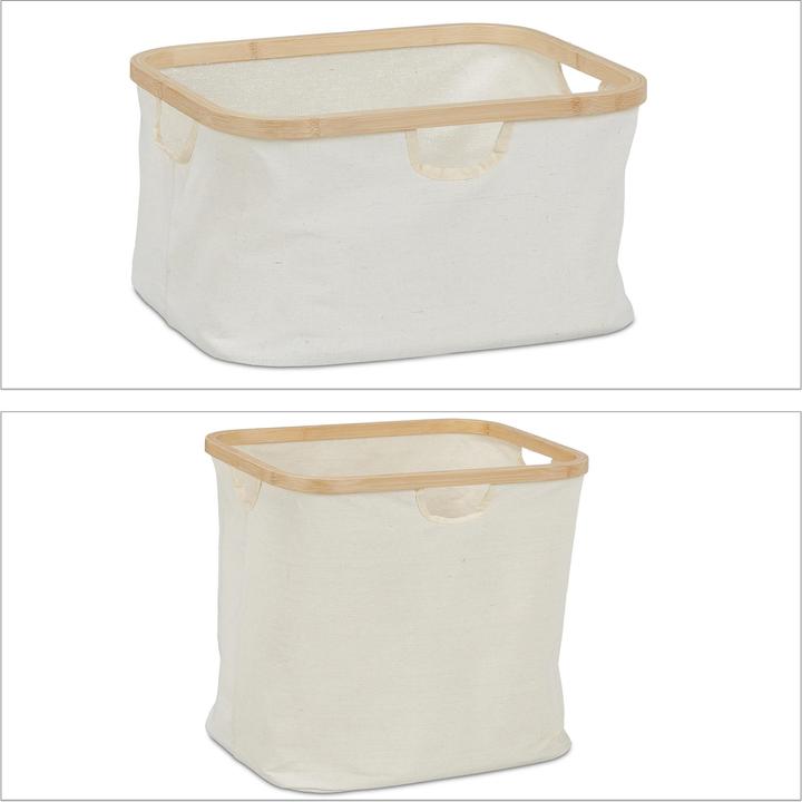 Actual product image Relaxdays Laundry basket (123 l)