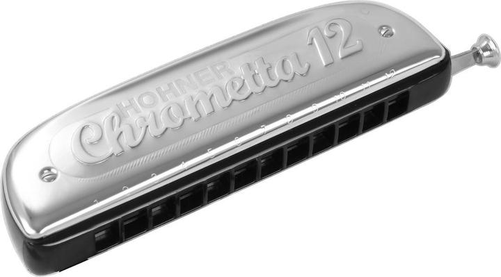 Hohner Chrometta 12 Mundharmonika (Mundharmonika, Chromatisch, C-Dur)