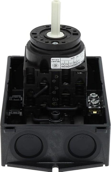 Actual product image Eaton T0-4-8410/I1 Star- 207140 Delta switch Kont8 20A 0-Y-D 60°