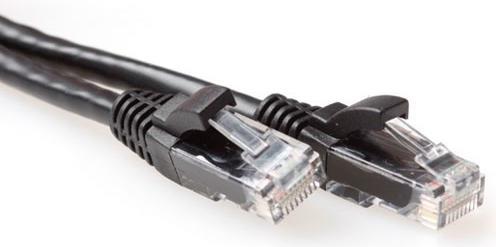 Immagine prodotto Cavo patch U/UTP CAT6A snagless nero da 7 metri con connettori RJ45 CAT6A U/UTP SNAGLESS BK 7.00M (U/UTP, CAT6a, 7 m)