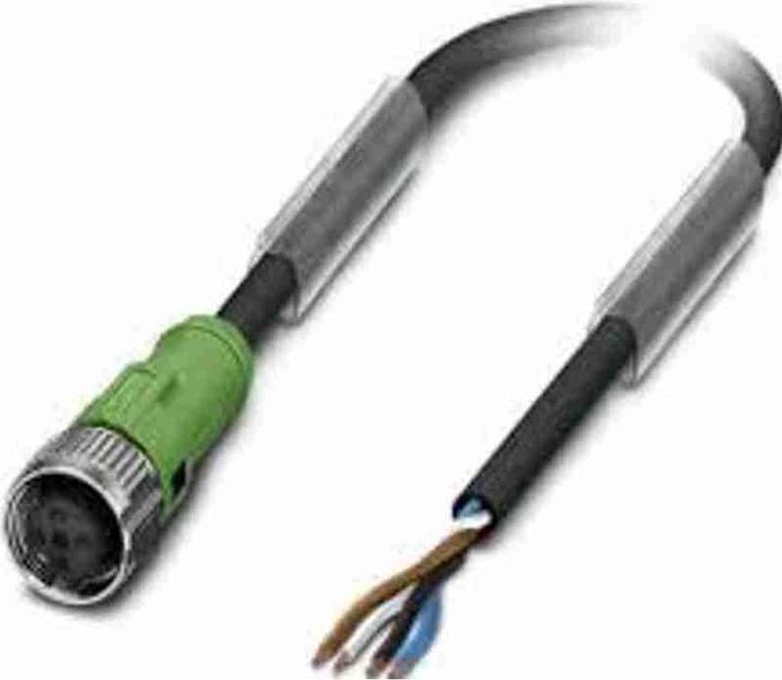 Produktbild Moxa M12-Open Stromkabel, 4-polige A-kodierte Buchse, IP67, 3 m (3 m)