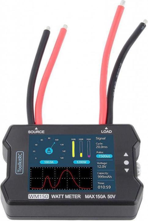 Immagine prodotto Toolkitrc Tester per batterie WM150 Advanced Watt & Power Meter