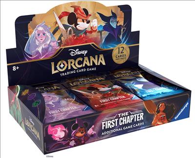 Produktbild Disney Lorcana - Booster Display "THE FIRST CHAPTER" (24 PACKS)