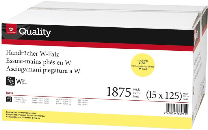 Image du produit Quality Serviettes en papier de qualité Z-Quattro (15 x)