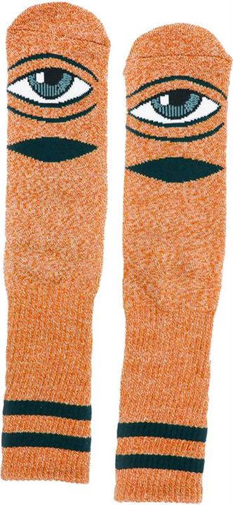 Actual product image Toy Machine Heather Sect Eye Crew Socks (One size)