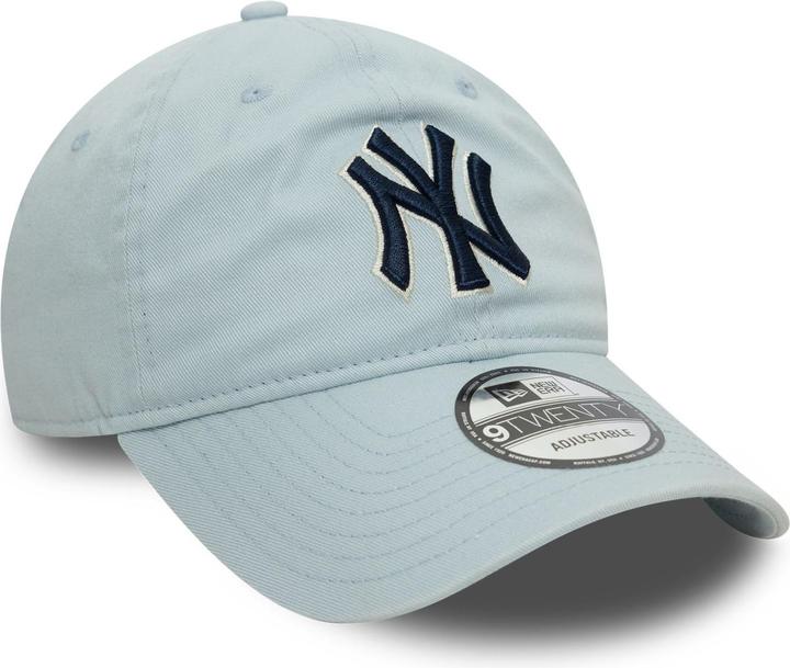 Actual product image New Era 9Twenty Cap - WASHED New York Yankees soft blue