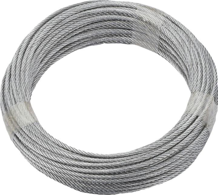 Dörner + Helmer DH Stahlseil Ø 2 mm, verzinkt 5x 30m (30 m)
