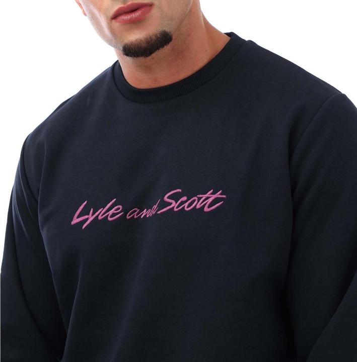 Produktbild Lyle and Scott Sweatshirt Schrift (M)
