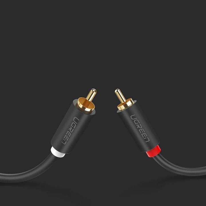 Produktbild Ugreen AV104 2x RCA (Cinch) to 2x RCA (Cinch) Cable 1m (black) (1 m, Cinch)