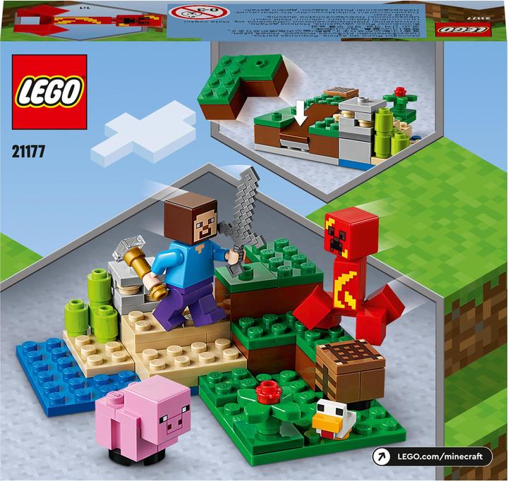 Produktbild LEGO Der Hinterhalt des Creeper (21177, LEGO Minecraft)