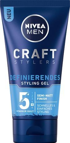 NIVEA Men Styling Gel Craft Stylers 150ml (Haargel, 150 ml)
