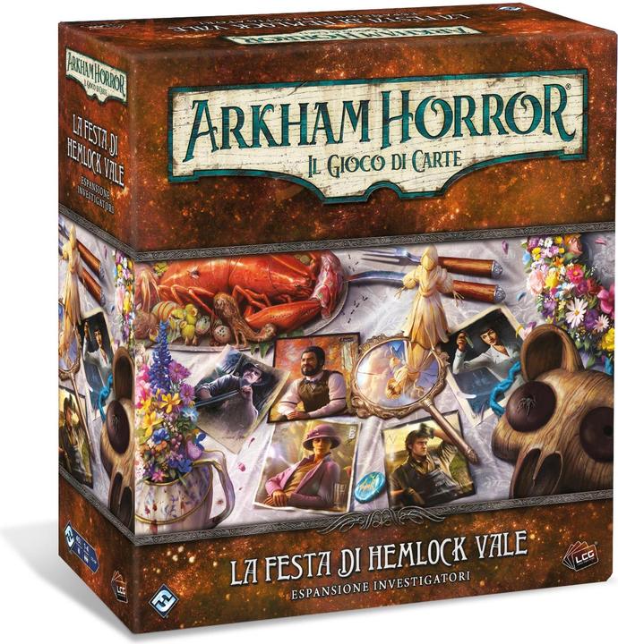 Asmodée Arkham Horror LCG - Hemlock Vale's Feest: Uitbreiding voor onderzoekers (Italiaans)