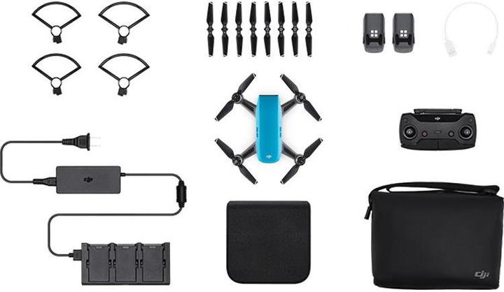 Produktbild DJI Spark Fly More Bundle Sky Blue (16 min, 300 g, 12 Mpx)