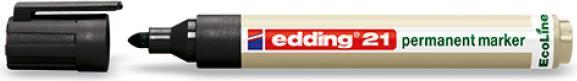 Produktbild Edding Permanent Marker 21 (Schwarz, 3 mm, 1 x)