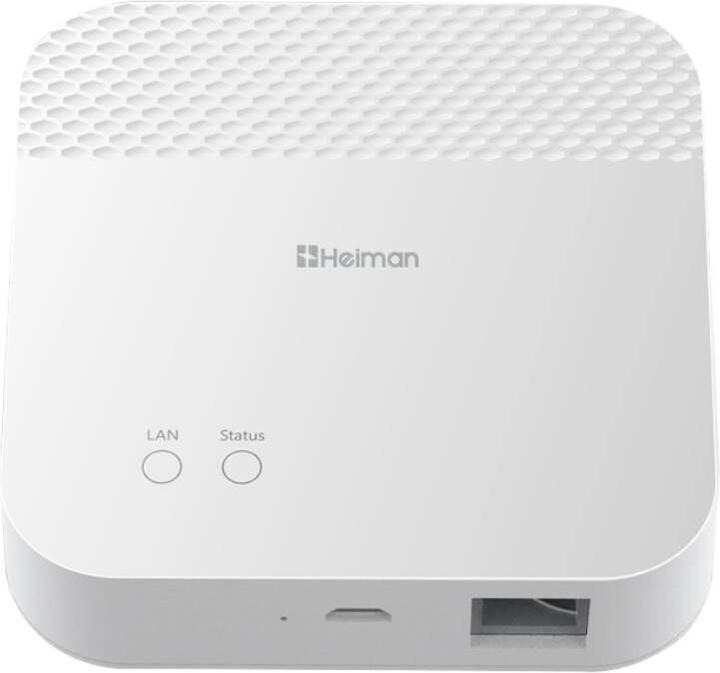 Actual product image Heiman Smart gateway HS6GW ZigBee / Wi-Fi