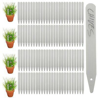 Produktbild Werkstein Pflanzenschilder, 100er Set, wasserabweisend (7 cm, 12 cm)