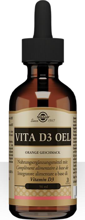 Actual product image Solgar Vita D3 Oil Drops (1 Piece, Oil, 118 g)