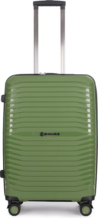 Stratic Bright+ 4 Rollen Trolley M 66 cm mit Dehnfalte (73 l, M (50 - 90l))