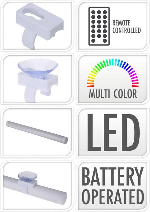 Produktbild LED-Lampe mehrfarbig
