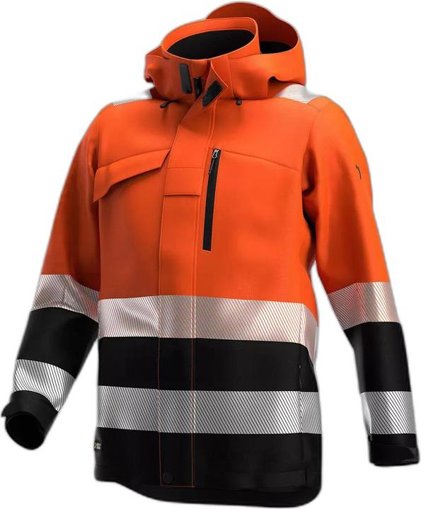 Dark Grey, Orange