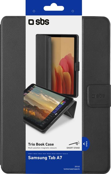 Produktbild SBS Schutzhülle in Buchform für Samsung Galaxy Tab A7 schwarz (Galaxy tab A7)