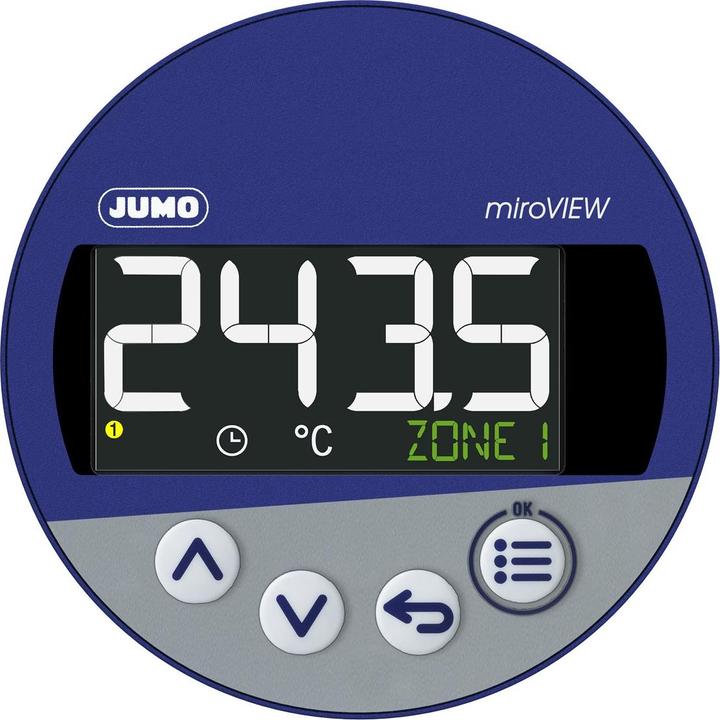 Jumo 701590/0-01-25-02 Temperature controller -200 to +600°C Relay 16A