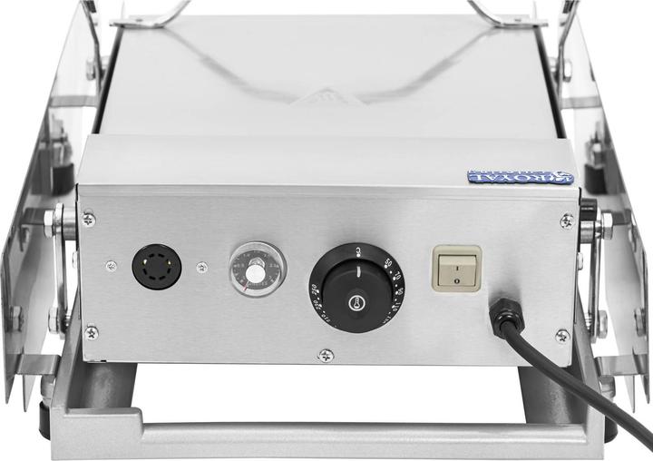 Produktbild Royal Catering Hamburger-Toaster Timer mit Alarm 32 x 44 cm 0 - 250 °C Burger-Brötchen-Toaster