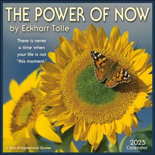 Actual product image The Power of Now 2025 Wall Calendar (English)