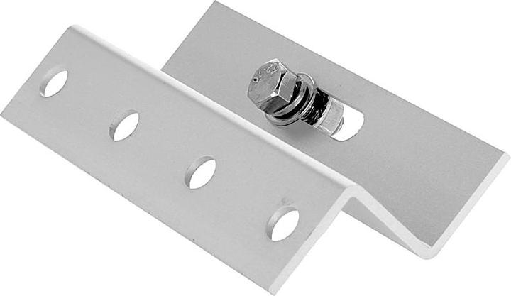 Image du produit Offgridtec Support en Z en aluminium de 100 mm avec vis pour la fixation du panneau solaire (Matériel de montage du système solaire)