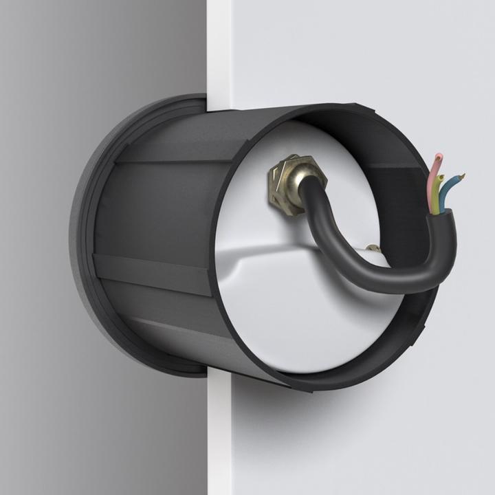 Image du produit Maytoni Bil LED Éclairage d'escalier 3W Noir IP54 Blanc chaud (60 lm, IP54)
