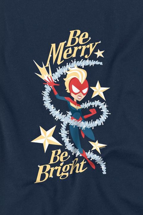 Immagine prodotto Captain Marvel Be Merry Be Bright Maglietta Uomo (S)