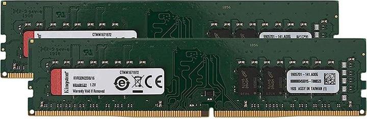 Immagine prodotto Kingston Memoria DDR4 16GB 3200MHz Non-ECC (1 x 16GB, 3200 MHz, DDR4-RAM, DIMM)