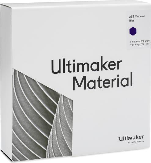 Actual product image Ultimaker Abs (ABS, 2.85 mm, 750 g, Blue)